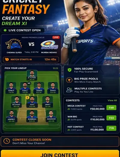 Hero11 (hero11) fantasy cricket & matchday visual 3